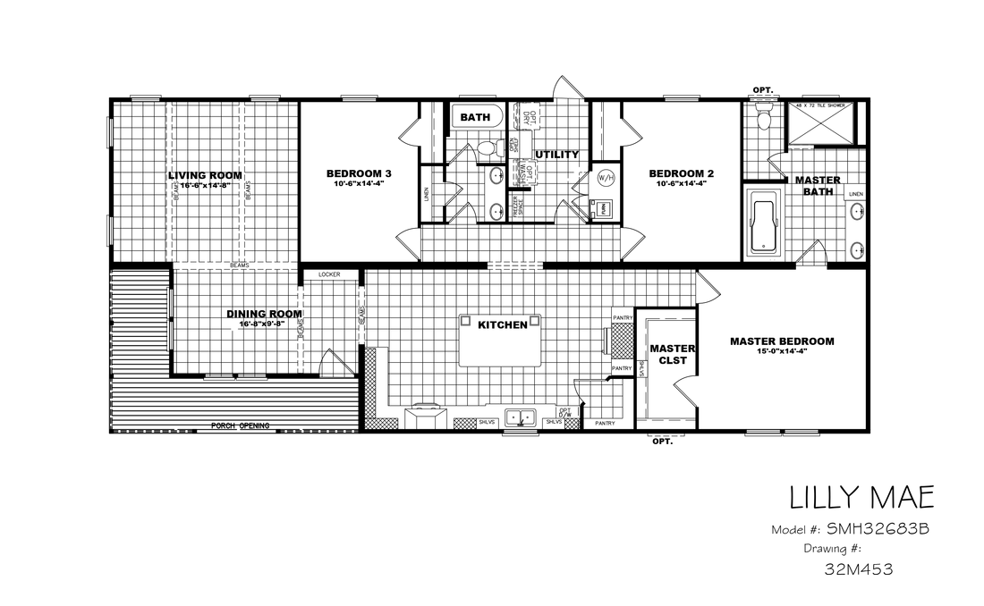 The THE LILY-MAE Floor Plan