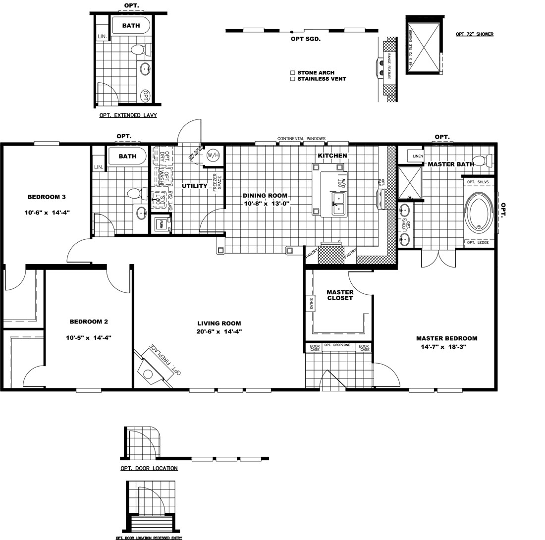 The THE ST. LOUIS Floor Plan