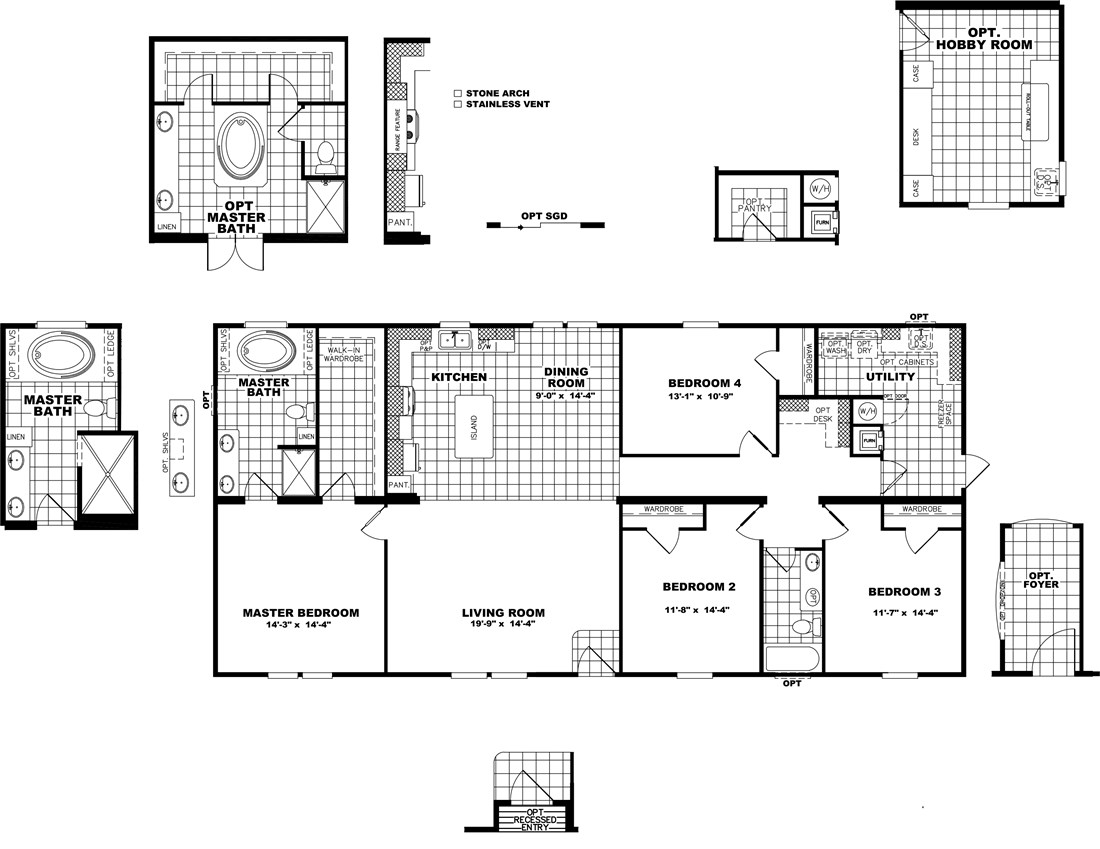 The THE BIG RICH Floor Plan