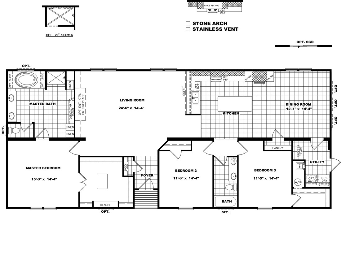 The THE TYLER Floor Plan